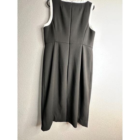 J.Crew Black and White Women's Shift dress Size 12P - Picture 8 of 16